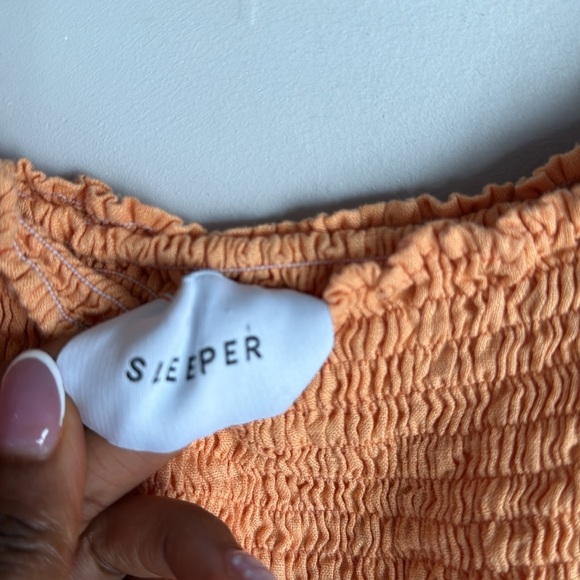 Sleeper Atlanta Linen Dress Medium - Picture 9 of 15